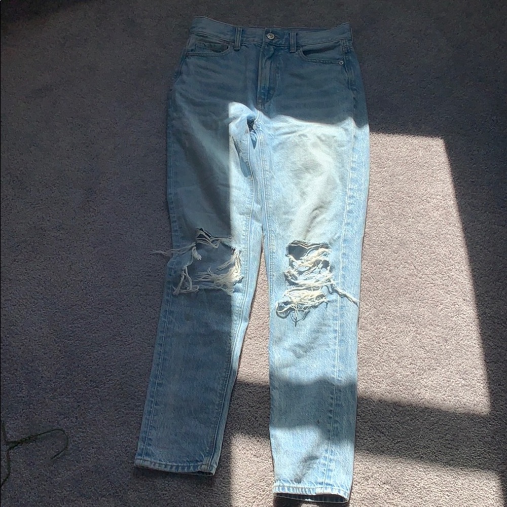AE mom jeans